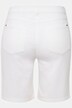 Bermuda en jean Mandy. Coupe 5 poches et taille confortable