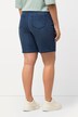 Bermuda en jean Mandy. Coupe 5 poches et taille confortable