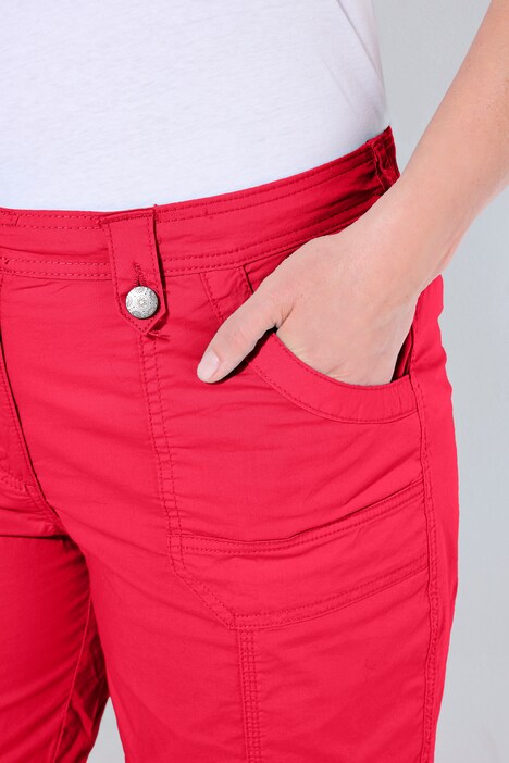 Cargo-bermuda, comfortabele tailleband, 4-pocket model