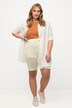 Bermuda doublé en crochet, avec taille élastique et cordon à nouer