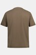 T-shirt, klederdracht, korte mouwen, grote print, vintage look, borstprint, ronde hals