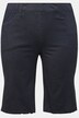 Bermuda avec ourlet effiloché et taille élastique
