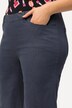 Bermuda avec ourlet effiloché et taille élastique
