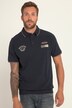 Maglia polo con taglio speciale per l'addome e mezze maniche
