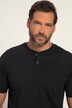 JP1880 Henley, Bauchfit, Halbarm, Rundhals, bis 8 XL