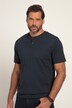 JP 1880 Henley, Buik-Fit, korte mouwen, ronde hals, tot 8XL