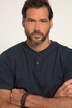 JP 1880 Henley, Buik-Fit, korte mouwen, ronde hals, tot 8XL