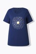 T-Shirt, Mandala, A-Linie, Rundhals, Halbarm