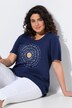 T-Shirt, Mandala, A-Linie, Rundhals, Halbarm