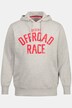 Hoodie med XL-print og kængurulomme