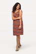 Sleeveless A-Line Sweatshirt Dress