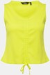 Top, ribjersey, slim, V-udskæring, ærmeløs