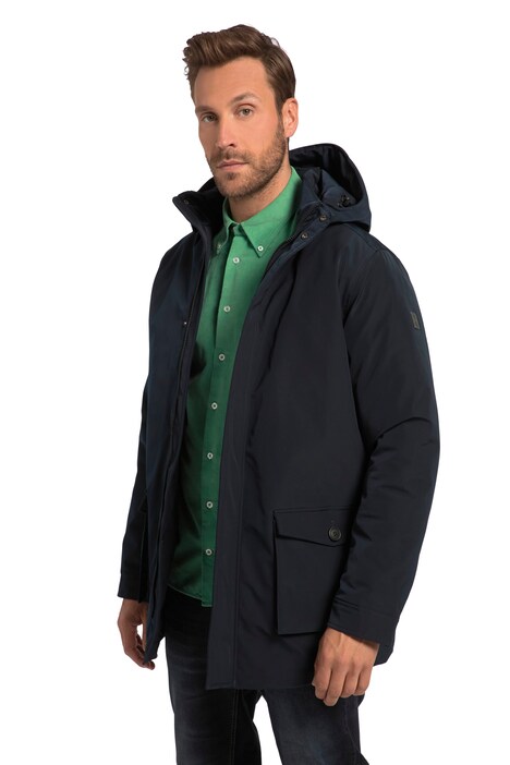 Bunda, kolekce outdoor, vodoodpudivá, větruodolná, kapuce, do 8XL