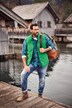 Steppweste, Outdoor, Stehkragen, Zipper