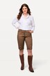 Lederhosen-Inspired Mandy Fit 5 Pocket Design Shorts