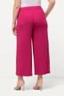 Culottes in tessuto operato lunghe fino al polpaccio con taglio della gamba dritto e cintura elastica