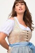 Costume traditionnel tyrolien, broderie, encolure carrée, sans manches
