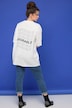 T-Shirt, oversized, Rücken Print