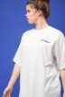 T-Shirt, oversized, Rücken Print