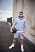 STHUGE Hoodie, Langarm, acid washed, Kapuze, Rückenprint, bis 8 XL