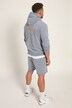 STHUGE Hoodie, Langarm, acid washed, Kapuze, Rückenprint, bis 8 XL