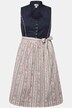 Costume traditionnel tyrolien sans manches, col en forme de cœur et boutons fantaisie