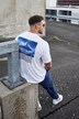 STHUGE T-shirt, halværmer, rygprint, op til 8 XL