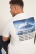 STHUGE T-shirt, halværmer, rygprint, op til 8 XL