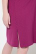 Lot de 2 chemises de nuit, décolleté rond/en V et manches courtes
