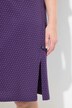 Lot de 2 chemises de nuit, décolleté rond/en V et manches courtes