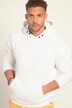 STHUGE hættetrøje, lanmgærmet, oversize, hætte, rygprint, op til 8 XL