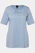 Twist Neckline Short Sleeve Tee