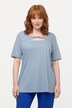 Twist Neckline Short Sleeve Tee