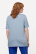 Twist Neckline Short Sleeve Tee