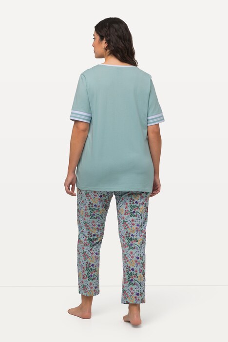 Country Floral Pajama Set