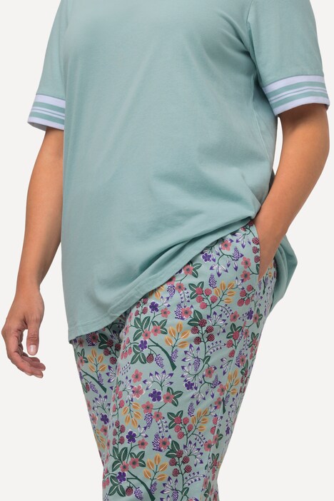 Country Floral Pajama Set