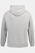 STHUGE hoodie, OEKO-TEX, melange sweat, chest print, up to 8 XL