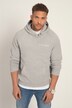 STHUGE hoodie, OEKO-TEX, melange sweat, chest print, up to 8 XL