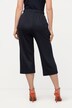 Slinky culotte, kuitlengte, wijde pijpen, elastische tailleband