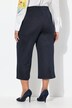 Jupe-culotte en maille fluide. Longueur mollet, jambe large. Taille élastique
