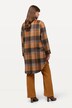 Overskjorte, flanell, skjortekrage, oversized, lange ermer
