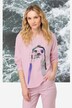 Sweatshirt, oversized, Robben Print, Rundhals, Langarm