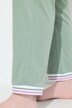 Pyjama, Streifendetails, V-Ausschnitt, 3/4-Arm
