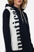 Hoodie, Sweater, Colorblocking, Statement Print, Kapuze