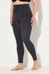 Leggings termici di calza con orlo elastico