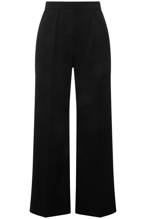 Pleated Wide-Leg Pants