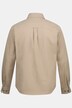 Chemise en flanelle, manches longues et col Kent - coupe Modern Fit
