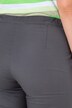 7/8-broek Ruby, voorgevormde knieën, rechte pijpen, elastische tailleband