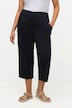 7/8-broek Ruby, voorgevormde knieën, rechte pijpen, elastische tailleband