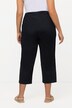 7/8-broek Ruby, voorgevormde knieën, rechte pijpen, elastische tailleband